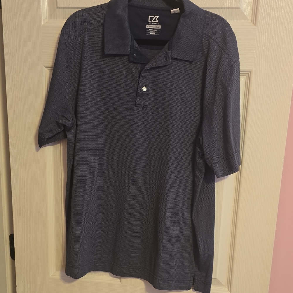 Cutter & Buck Dark Blue Polo Shirt